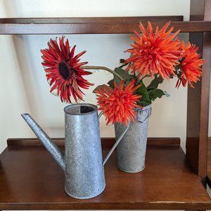 Accent Flower Pot and Watering Can